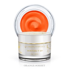 Acrygel Jar Glow in the Dark Orange Sorbet 30g
